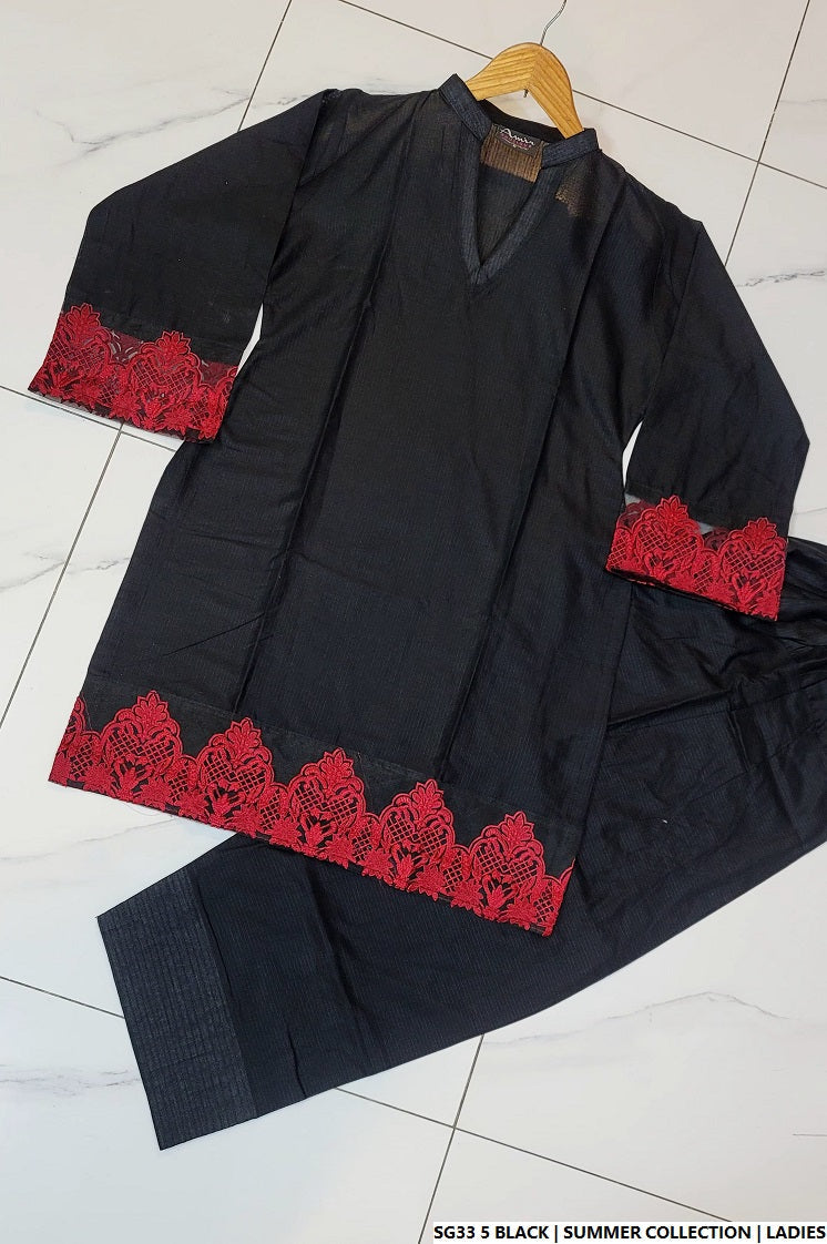 SG33 5  BLACK | FARSHI SHALWAR