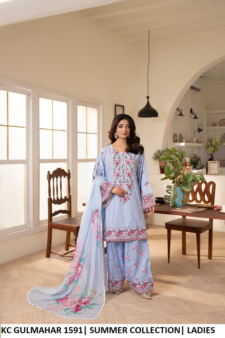 Karma Gul-Mahar 1591 Frost Blue