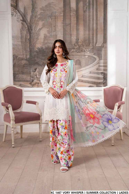 KC 1467 VORY WHISPER | FARSHI SHALWAR