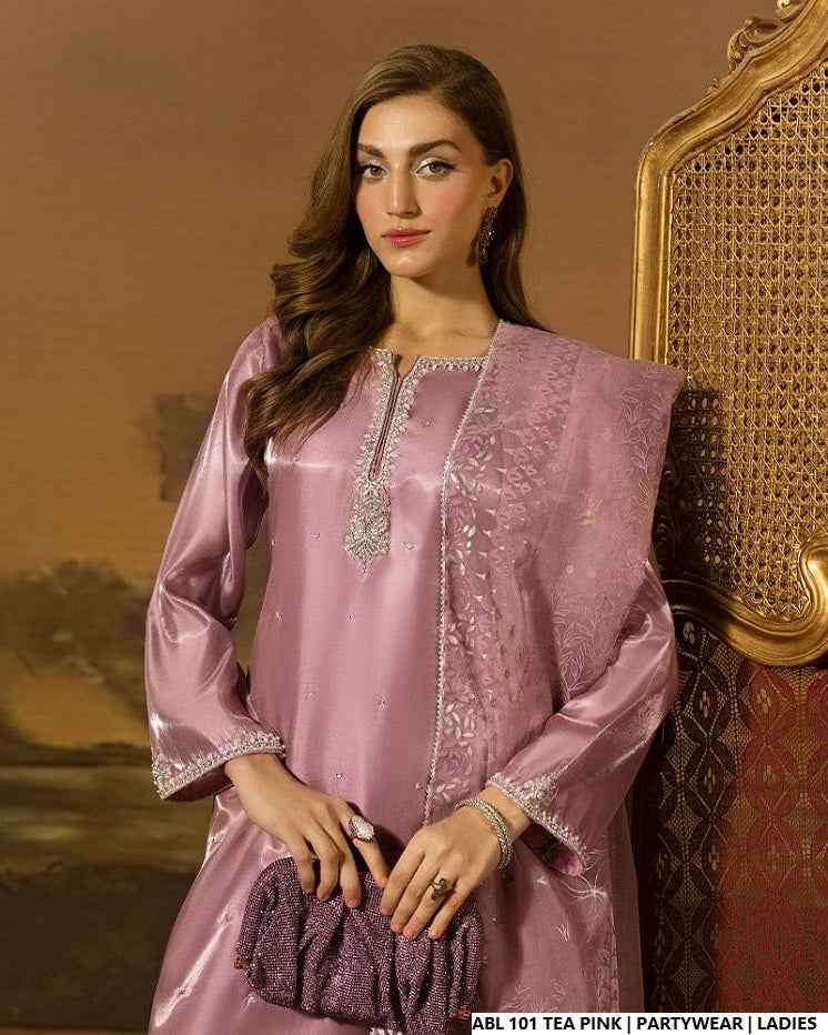 ABL 101 TEA PINK| ARSHI SHALWAR