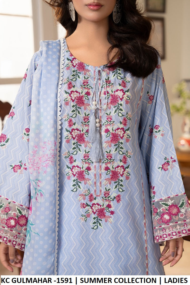 Karma Gul-Mahar 1591 Frost Blue