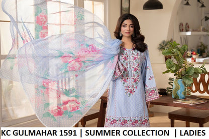 Karma Gul-Mahar 1591 Frost Blue
