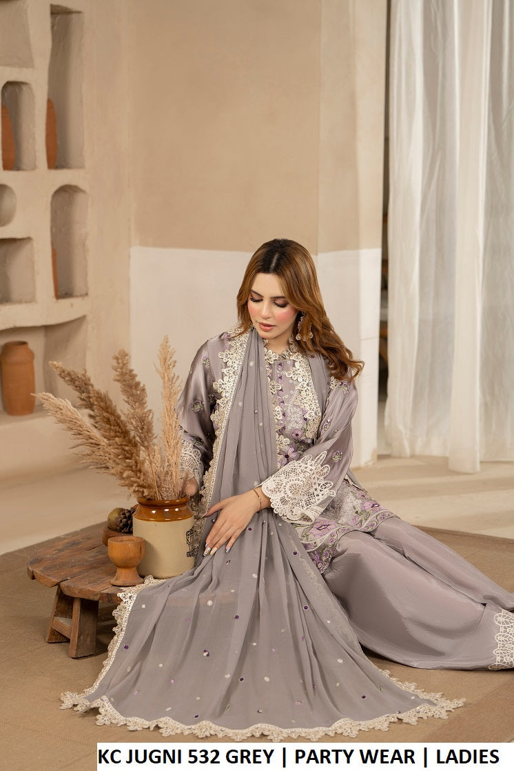 Karma Jugni 532 Taupe Grey