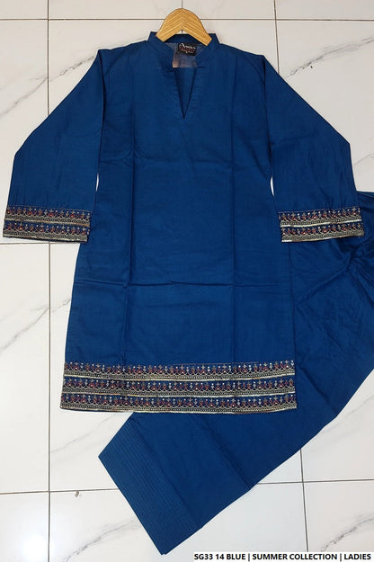 SG33 14 BLUE | FARSHI SHALWAR