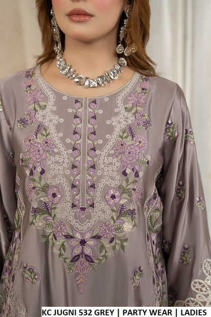 Karma Jugni 532 Taupe Grey