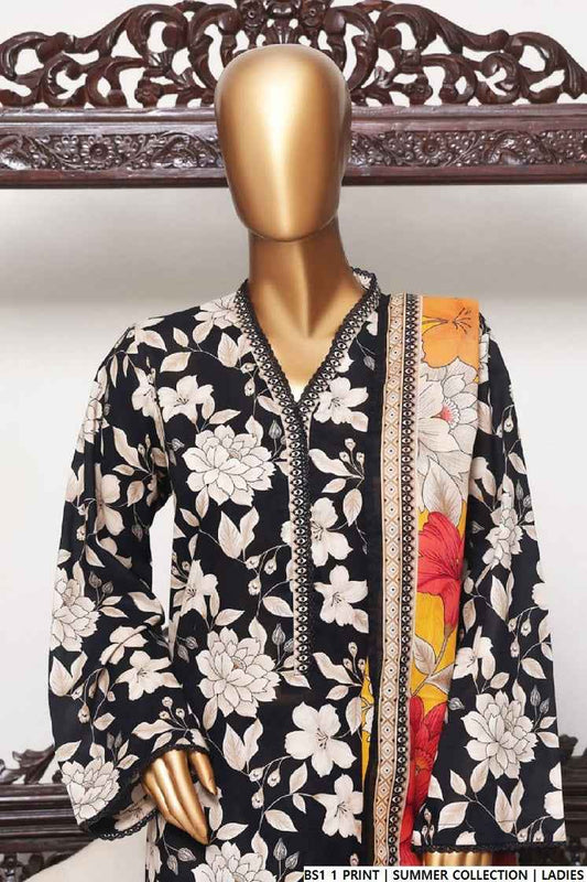 BS1 1 BLACK| FARSHI SHALWAR