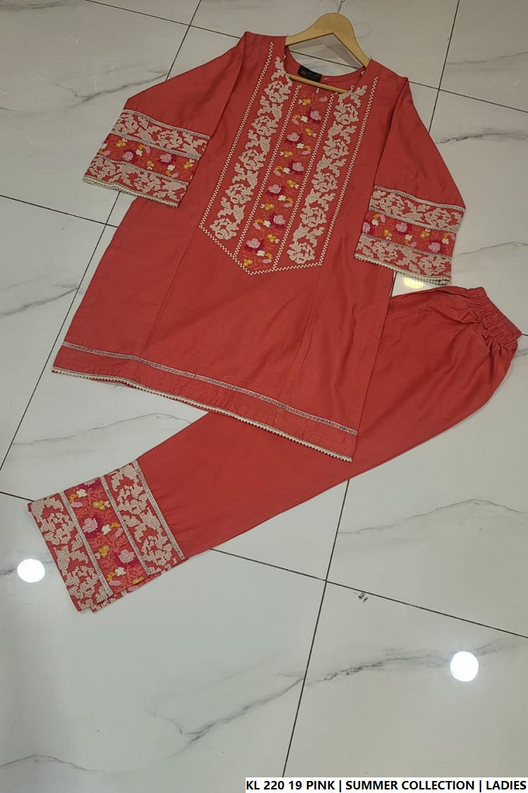 KL220 19 PINK | TWO PIECE