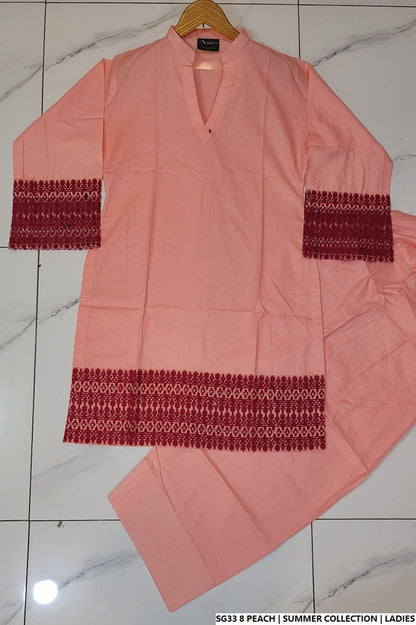SG33 8 PEACH | FARSHI SHALWAR