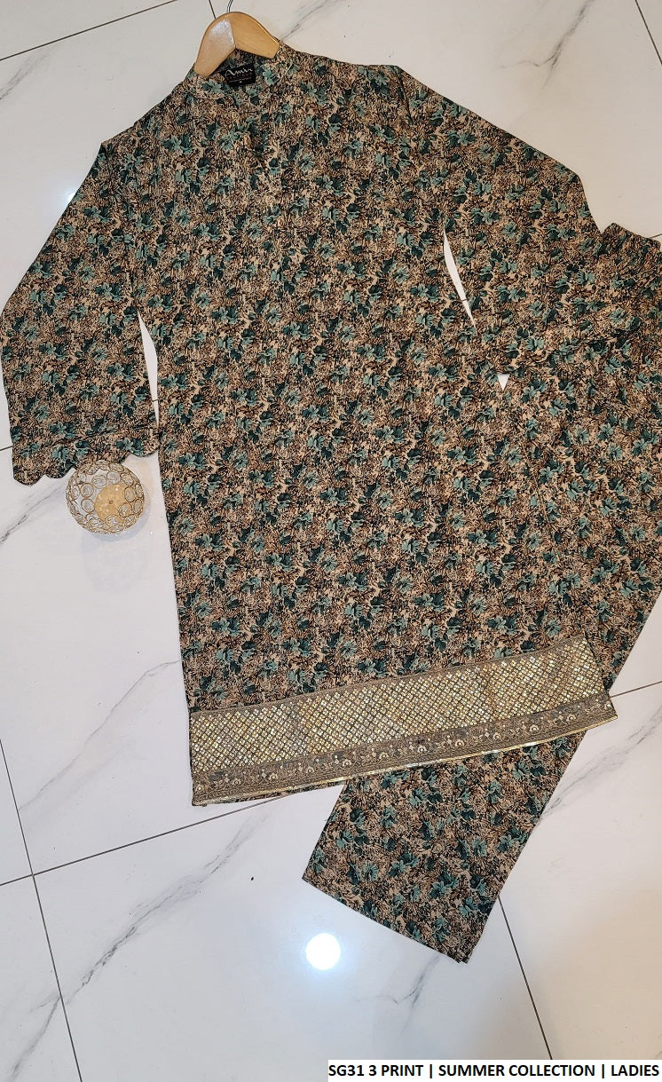 SG31 3 PRINT | TWO PIECE