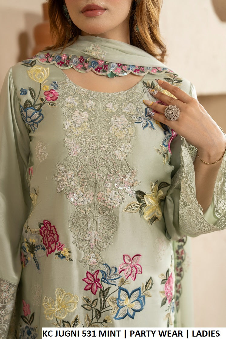 Karma Jugni 531 Mint Grey