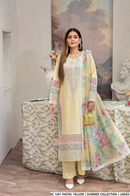 KC 1451 PASTEL YELLOW