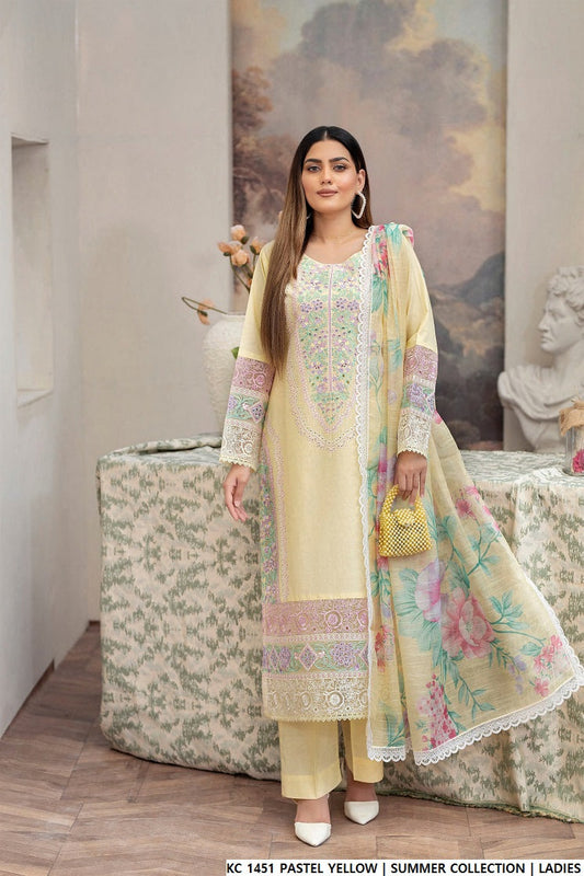 KC 1451 PASTEL YELLOW