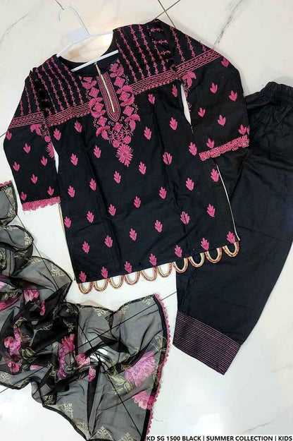 KD SG 1500 BLACK | FARSHI SHALWAR