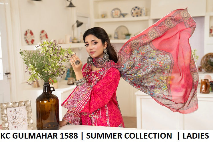 Karma Gul-Mahar 1588 Fuchsia