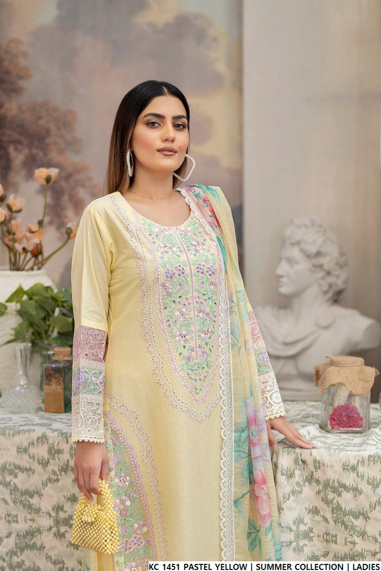 KC 1451 PASTEL YELLOW