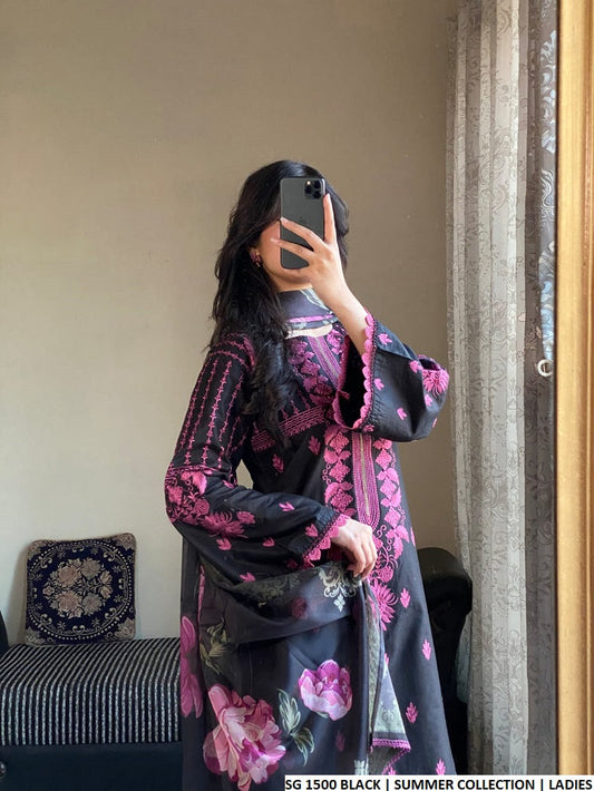 SG 1500 BLACK | FARSHI SHALWAR