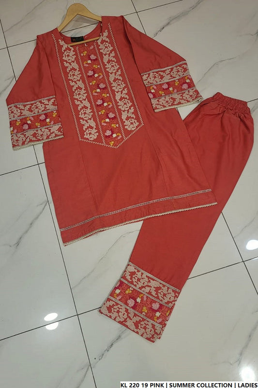KL220 19 PINK | TWO PIECE