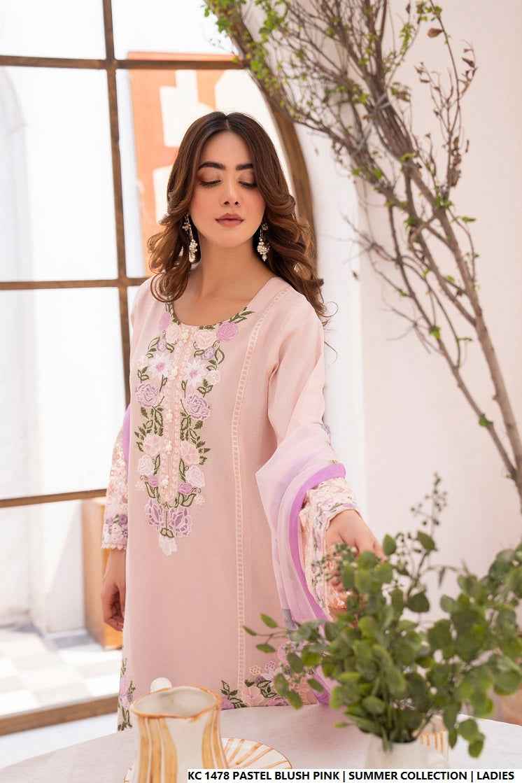 KC 1478 PASTEL BLUSH PINK