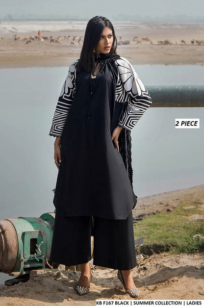 KB F167 BLACK | TWO PIECE