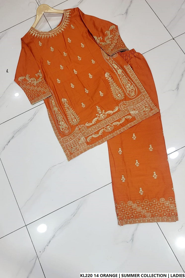 KL220 14 ORANGE | TWO PIECE