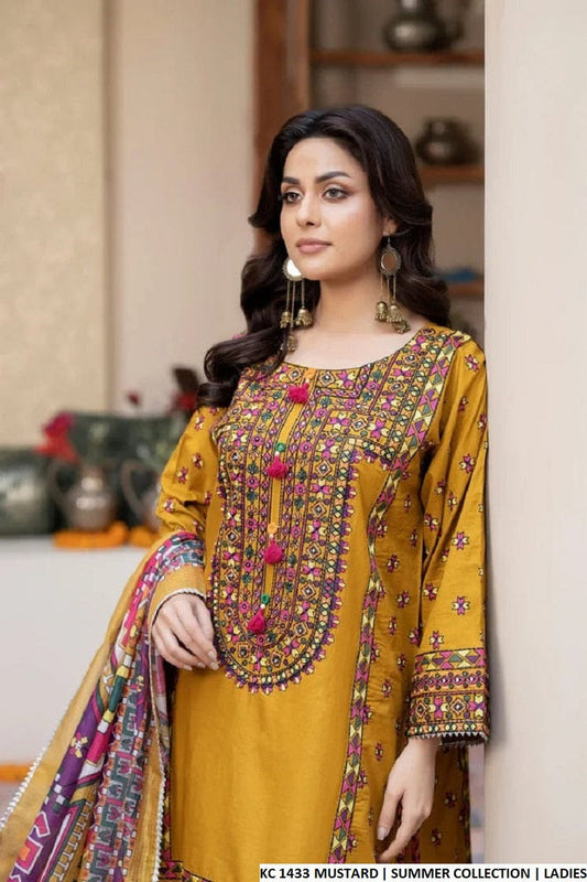 KC 1433 MUSTARD | FARSHI SHALWAR