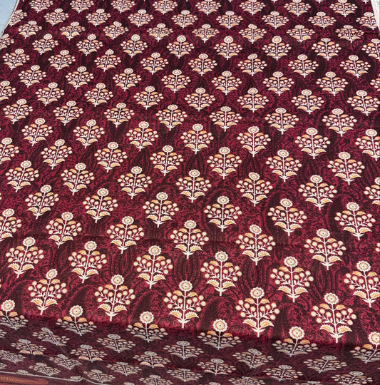 Khaddar single shirt - Pakistani women's winter warm khaddar shirt front view