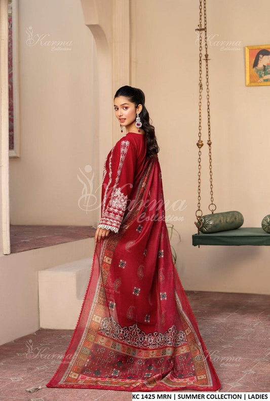 KC 1425 SAFFRON RED
