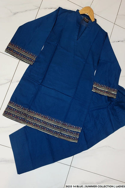 SG33 14 BLUE | FARSHI SHALWAR