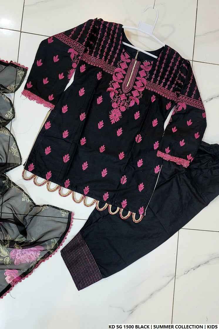 KD SG 1500 BLACK | FARSHI SHALWAR