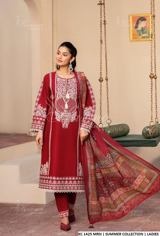 KC 1425 SAFFRON RED