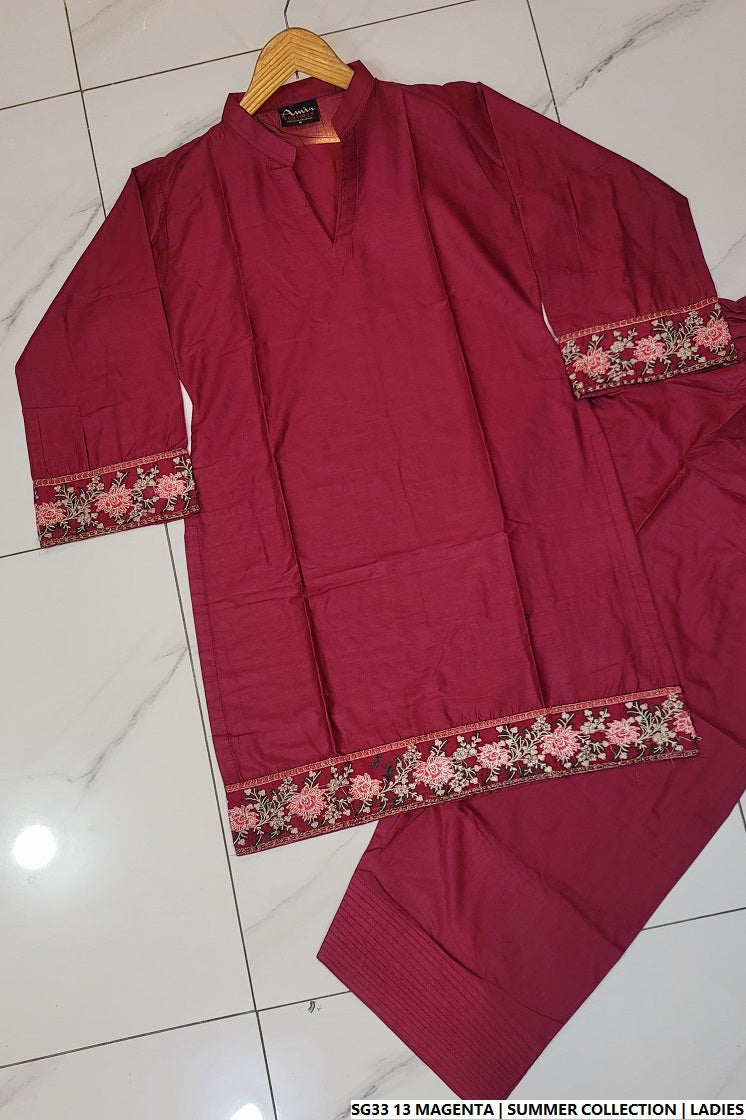 SG33 13 MAGENTA | FARSHI SHALWAR