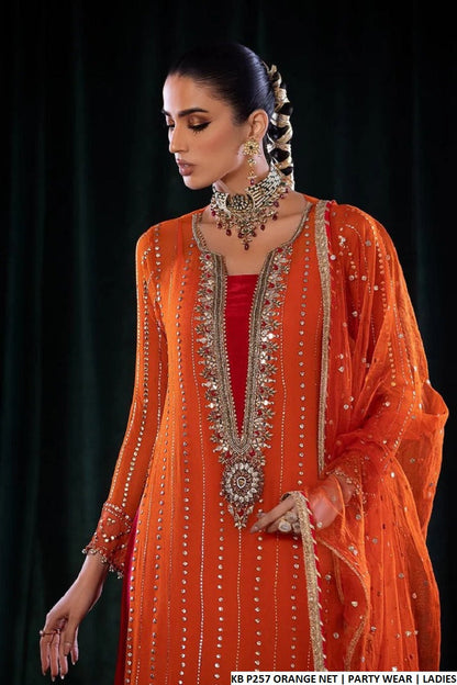 KB P257 ORANGE NET