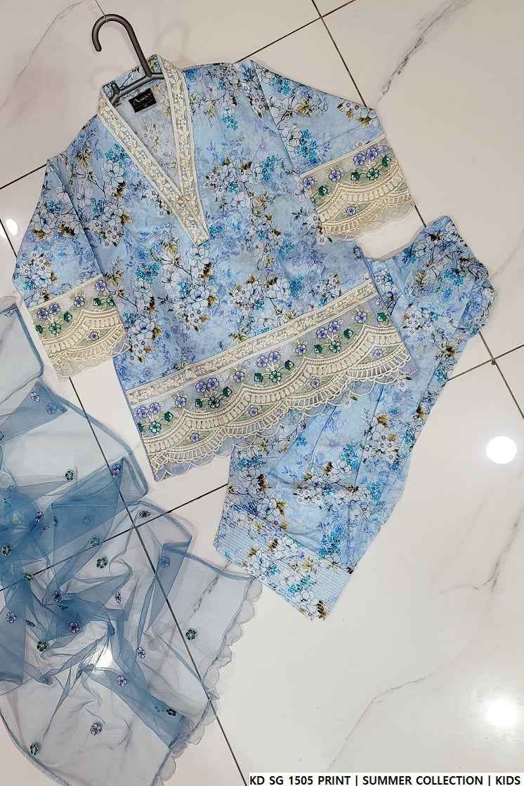KD SG 1505 PRINT | FARSHI SHALWAR