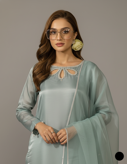 ABL 105 LITE GREEN | FARSHI SHALWAR