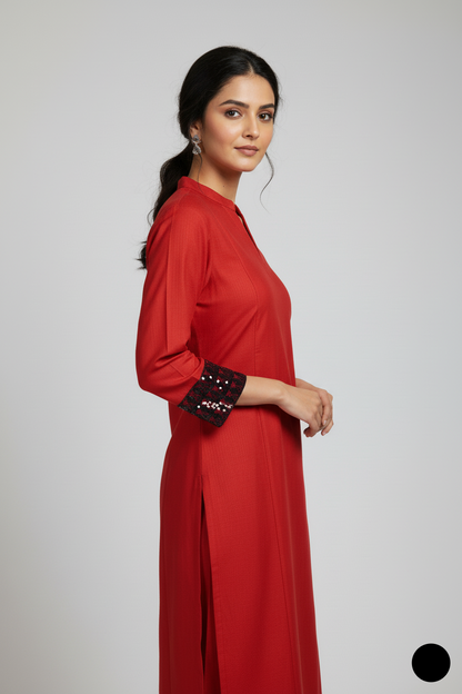 SG33 9 RED | FARSHI SHALWAR