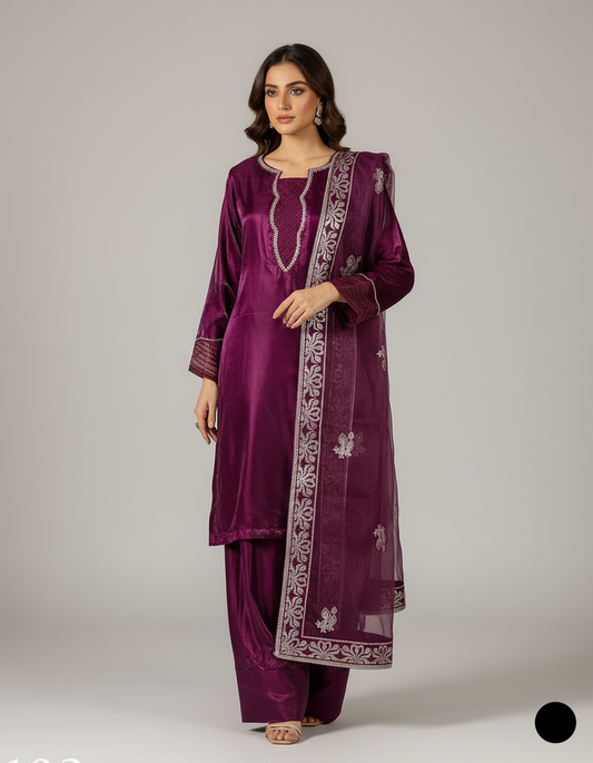ABL 103 MAGENTA | FARSHI SHALWAR