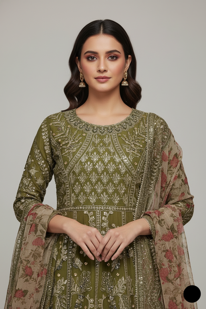 ABS SPO 225 MEHNDI | WITHOUT TROUSER
