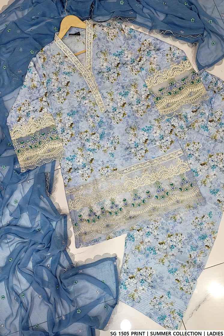 SG 1505 PRINT| FARSHI SHALWAR