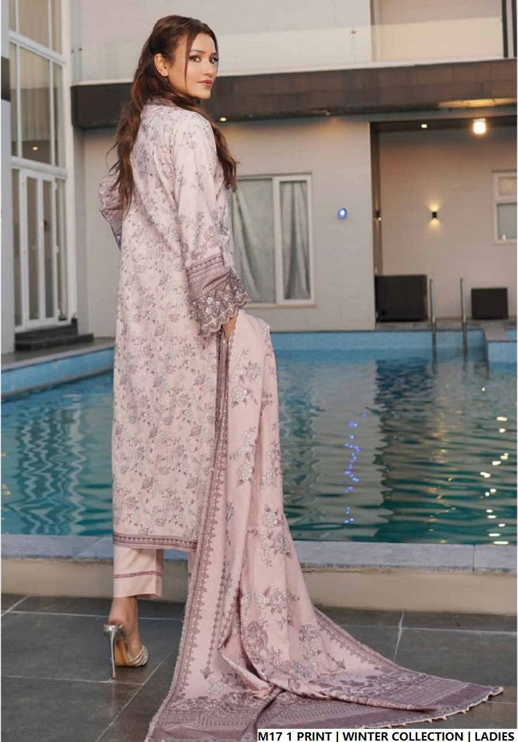 Pakistani women's lawn A-Line printed casual shirt side view
