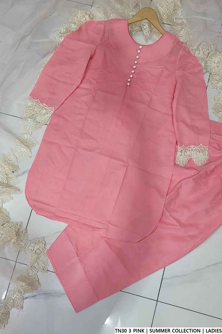 TN30 3 PINK| FARSHI SHALWAR