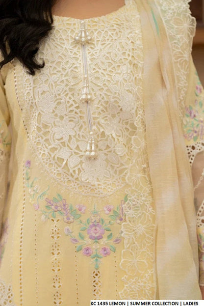 KC 1435 LEMON | FARSHI SHALWAR