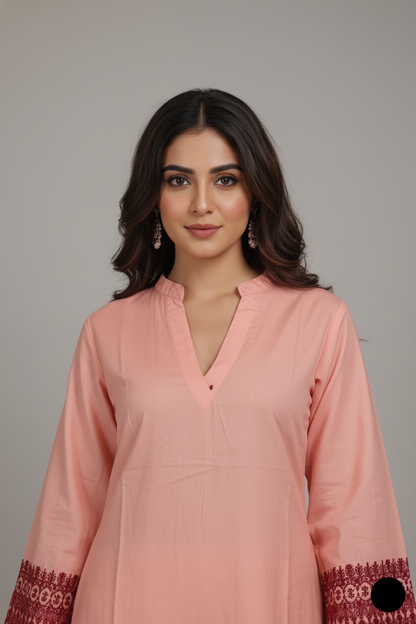 SG33 8 PEACH | FARSHI SHALWAR