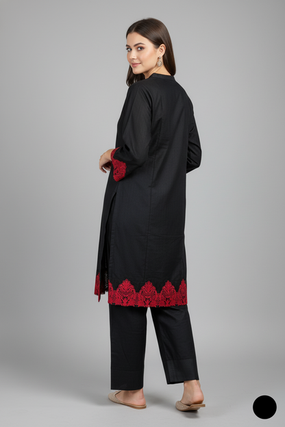 SG33 5  BLACK | FARSHI SHALWAR
