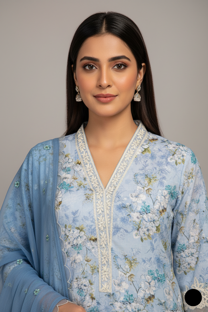 SG 1505 PRINT| FARSHI SHALWAR