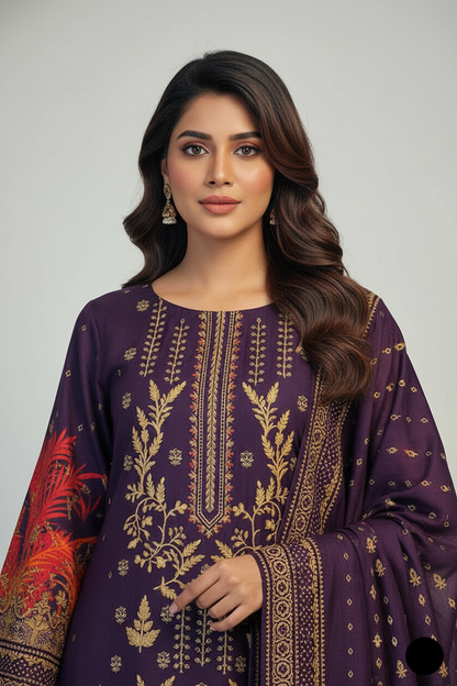 Casual Pakistani printed dress SG20 44 - elegant print lightweight fabric for everyday wear